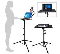 Trépied pour Ordinateur Portable, Hauteur Réglable De 17,7 à 42,7 Pouces, Trépied De Support De Projecteur Portable