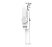 Trépied pour Perche à Selfie - Lumière de Remplissage avec Support - Perche Stabilisatrice Rétractable Trois Couleurs pour Enregistrement Streaming Photo Sport Maquillage Voyage Bureau Vidéo Femmes Ho