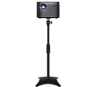 Trépied pour Projecteur Universel, Quadripode- Hauteur Réglable 70-125 cm, Pivot à 360°, Charge de 3kg,Facile à Installer Et Stable, pour Petite Caméra Webcam Microphone Projecteur GoPro- Noir