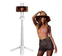 Trépied pour selfie stick - Support de trépied pour téléphone, selfie stick télescopique | Tige de selfie extensible avec base de trépied, trépied pour smartphone durable, support de trépie