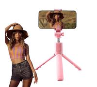Trépied pour selfie - Trépied pliable pour téléphone, trépied d'enregistrement vidéo | Trépied télescopique pour photographie avec réglage précis de l'intensité lumineuse, trépied de téléphone sans
