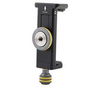 Trépied pour téléphone, chaussures froides en une seule pièce, support de trépied robuste et durable vis filetée standard de 1/4" pour smartphones de 2,6 pouces à 3,7 pouces