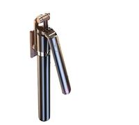 Trépied pour téléphone et perche à selfie Bluetooth, stabilisation à 4 axes - Support de téléphone extensible de 180 cm, télécommande sans fil amovible, trépied de voyage portable pour filmer sur