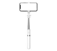 Trépied pour téléphone portable - Léger - Stabilisateur extensible - Lampe portable - Trois couleurs - Pour le maquillage, l'enregistrement de streaming, la gym, la vidéo