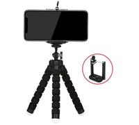 Trépied pour téléphone portable - Mini téléphone avec télécommande Bluetooth et support de téléphone - Trépied - Rotatif à 360°