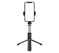 Trépied pour Téléphone,Support Téléphone avec Trépied - Stabilisateur Rétractable Lampe Trois Couleurs pour Maquillage Photo Enregistrement Streaming Gym
