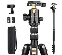 Trépied professionnel pour photographie - Haut, léger et robuste - longue-vue, télescope et jumelles - Trépied compact complet