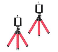Trépied réglable avec clip flexible pour téléphone, caméra d'action, trépied à selfie rotatif