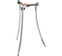 Trépied réglable avec pieds renforcés, idéal pour le support d'appareils photo et d'équipements légers, stabilité et réglage en hauteur.