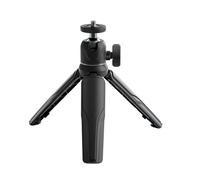 Trépied réglable pour téléphone avec base en alliage d'aluminium - Compatibilité universelle pour la photographie - Hauteur réglable - Support de téléphone