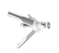 Trépied réglable pour téléphone avec base en alliage d'aluminium - Compatibilité universelle pour la photographie - Hauteur réglable - Support de téléphone