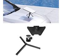 Trépied réglable Starlink Mini en alliage d'aluminium rotatif à 360° pour camping-car, yacht, camping-car, extérieur, noir