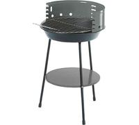 Trépied rond pour grillades de jardin avec étagère