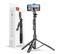 Perche à Selfie Extensible Fonction Trépied Stabilisé Modèle SelfieGo Ultra Noir