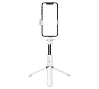 Trépied/selfie : support stabilisateur à main rétractable, lampe d'éclairage intégrée colorée, support de prise de vue portable | Outil idéal pour maquillage, photographie, enregistrement,