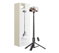 Trépied Selfie Tech-Protect L08S 141 cm Noir