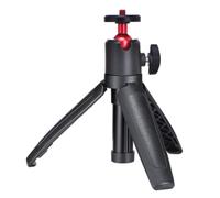 Trépied Selfie Télescopique Multifonction pour Caméra et Téléphone, | Alliage D’aluminium et Pc, Port 1/4, Base Antidérapante, Réglage en Hauteur, Usage Extérieur