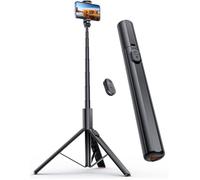 Trépied smartphone 180cm portable extensible avec télécommande amovible PERCHE