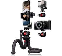 Trépied Smartphone Flexible Mini Trepied Appareil Photo Go Pro Gorilla Octopus Trepieds Reflex Portable Voyage pour Vlogging Caméra DSLR Mini Tripod(Q537)