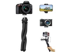 Trepied Smartphone Flexible, Rotatif à 360° Mini Trepied Appareil Photo pour Canon EOS M50 M6 R7 R10 G7X Sony ZV-1F ZV-1 ZV-E10 RX100 A6100 A6400 A6700 Fujifilm X-T5 et Autres et iPhone