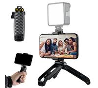 Trepied Smartphone, Goocong Trépied Mini Portable Tête pivotante Tripod Telephone pour iPhone Samsung, Xiaomi