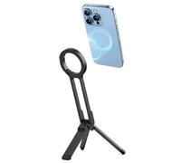 Trépied Smartphone Magnétique MagSafe Support Téléphone Pliable et Portable Compatible iPhone et Android Photo, Vidéo, Vlog, Bureau & Voyage