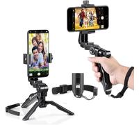 Trépied Smartphone Mini, Stabilisateur Poignée Avec Support Téléphone Télécommande Sans Fil Pour Iphone Et Tous Les Téléphones[PHP52501531]