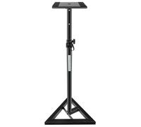 Pronomic Trépied studio SLS-10 – Hauteur 80–130 cm, acier, base triangulaire, pieds caoutchouc