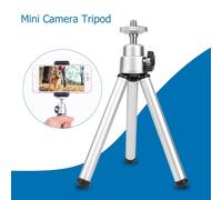 Trépied télescopique en aluminium pour Mini caméra, support monopode avec Interface à vis 1/4 pour appareil photo numérique, téléphone de bureau