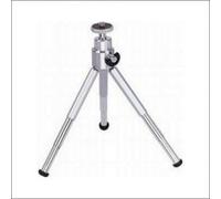 Trépied télescopique portable - Mini trépied pour appareil photo et caméscope - Acier - Gris