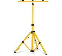 Trépied télescopique pour projecteur de chantier LED - UISEBRT - Réglable en hauteur - Jaune