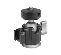 Trépied Têtes Têtes À 360 ° Panoramique Trépied Tête pour 1/4 Pouce Double Chaussure Froide pour Les Monopodes Caméra Plupart Chargement 3 Kg Mini-Boules