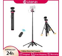 Trépied Ulanzi MT-44M 1,49 m Magsafe pour iPhone, smartphone Android, appareil photo reflex numérique, bâton à selfie avec rotation à 360° ° Rotule pour Vlog Live Light Kit 4