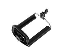 Trépied universel pour appareil photo, 1 pièce, Clip de téléphone, coque ABS noire, connecteur universel à Double ressort, Clip antidérapant pour téléphone