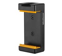 Trépied universel pour téléphone portable avec sabot froid,adaptateur de clip pour monopode,microphone Vlog,lumière vidéo LED,anciers de selfie,support de pince - Type Yellow