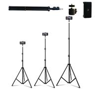 Trépied universel réglable en fer avec clip pour téléphone, trépied multifonction pliable pour appareil