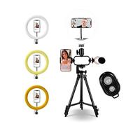 Trépied Vlogging Avec Led Livestreaming Et Microphone Vlog 550 Wi Light
