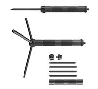 Trépieds À Pointes De en Alliage D'aluminium Type Lourd avec Lumière Antidérapant Accessoires Diffusion en Direct D'éclairage Extérieur Type Lourd