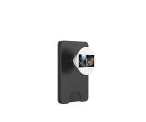 Trépieds d'invasion Extraterrestre de Science-Fiction La Guerre des Mondes PopSockets PopWallet pour MagSafe
