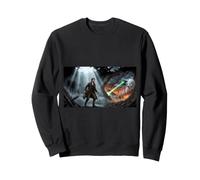 Trépieds d'invasion Extraterrestre de Science-Fiction La Guerre des Mondes Sweatshirt