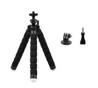 Trépieds flexibles Black Max Mini Octopus,GoPro Fore12,11,10,9,8,7,Go Pro 6,5,YI,Eken,SJ,Capture d'écran,DBPOWER,AKASO,Accessoires de trépied - Type Black 3PC