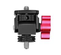 Trépieds pour moniteurs de tête de 6,35 mm, pivots et inclinaison réglables pour caméra d'action Support de lumière Accessoires Adaptateur de griffe