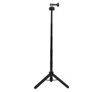 Trépiet de Caméra Sportive 53cm Trépiedable Stable Trépied de Bâton de Selfie Réglable pour Poche