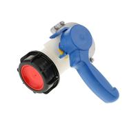 TREPMEUN Connecteur de réservoir d'eau de Jardin à vanne Papillon 62/75 mm for conteneur IBC(DN40)