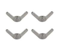 TREPMEUN Écrou Papillon amélioré for Trottinette électrique INO-Kim OXO Ox for serrer Le système de Pliage Écrou à Oreilles en Acier Inoxydable 304 Pièces de Rechange(4 Pieces)
