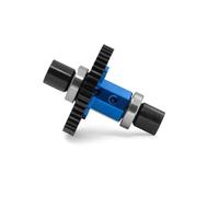 TREPMEUN Engrenage Droit 46 Dents, différentiel Central assemblé, Arbre Droit - W195 for RC 1/8 4WD for Tra-xxas for SLE-dge RC Car Upgrade Parts(Blau)