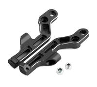 TREPMEUN Support de stabilisateur de Coque arrière en métal for ARR-MA 1/7 for Infra-CTION 6S for BLX -ARA109001 ARA7615V2 RC Car Support de Poteau de Coque arrière en Aluminium(Zwart)