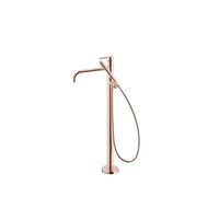 TRES 26247005OP STUDY EXCLUSIVE Grifo Monomando A Suelo Para Bañera y Ducha Oro Rosa 24K