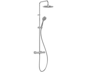 Tres Base ensemble de douche mural oui chrome 21639301