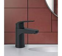 Tres Base Plus mitigeur lavabo 21610303NM ohme garniture de vidange , noir mat